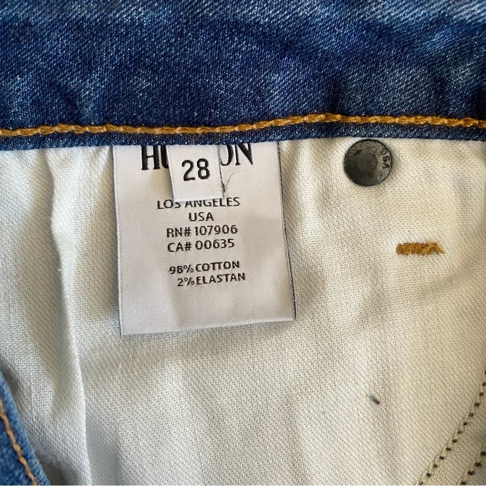 Hudson Jeans Cut Off Shorts 28 Flap Pockets‎ Denim